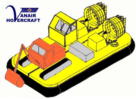 25 ton Hoverbarge